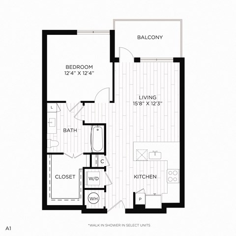 Aura crossroads A1 Floor Plan